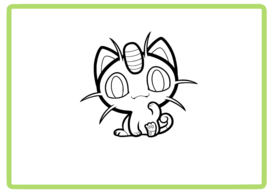 Meowth sticker