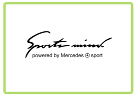 Mercedes sport mind sticker