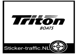 Triton boats sticker