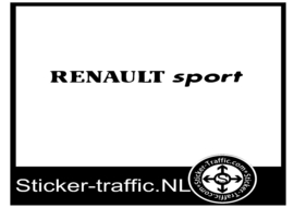 Renault sport sticker