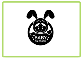 Baby on board sticker design 13