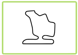 Hungaroring circuit sticker