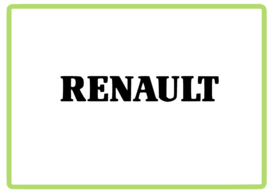 RENAULT sticker