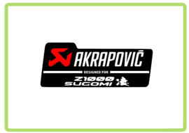 Akrapovic Z1000 Sugomi full colour sticker