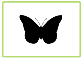 Vlinder sticker design 23