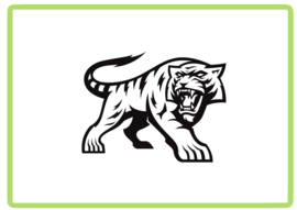 Tijger sticker design 3