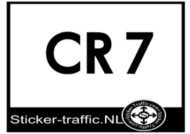 CR7 Weber mt sticker.