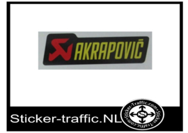 Akrapovic Fullcolour sticker