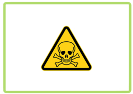 Giftig sticker