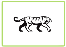 Tijger sticker design 2