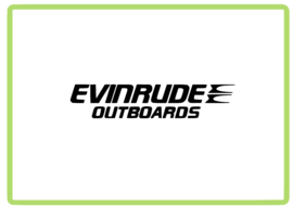 Evinrude outboards sticker