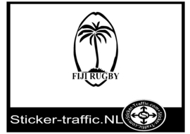 Fiji rugby sticker