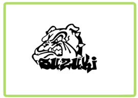 Suzuki Bulldog sticker