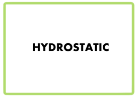 Hydrostatic sticker