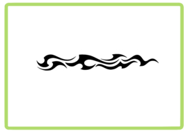 Vlammen sticker design 37