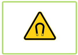 Magnetisch veld sticker