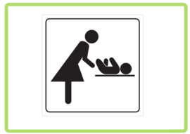 Baby room sticker