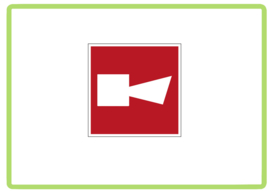 Brandhoorn sticker
