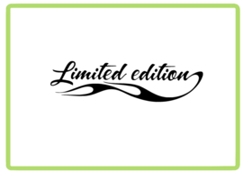 Limited edition sticker