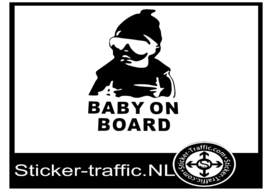 Baby on board design 15 sticker