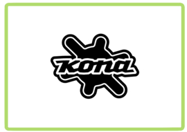 Kona logo design 1 sticker