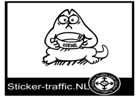 Simon cat design 2 sticker