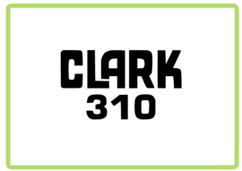 Clark 310 sticker