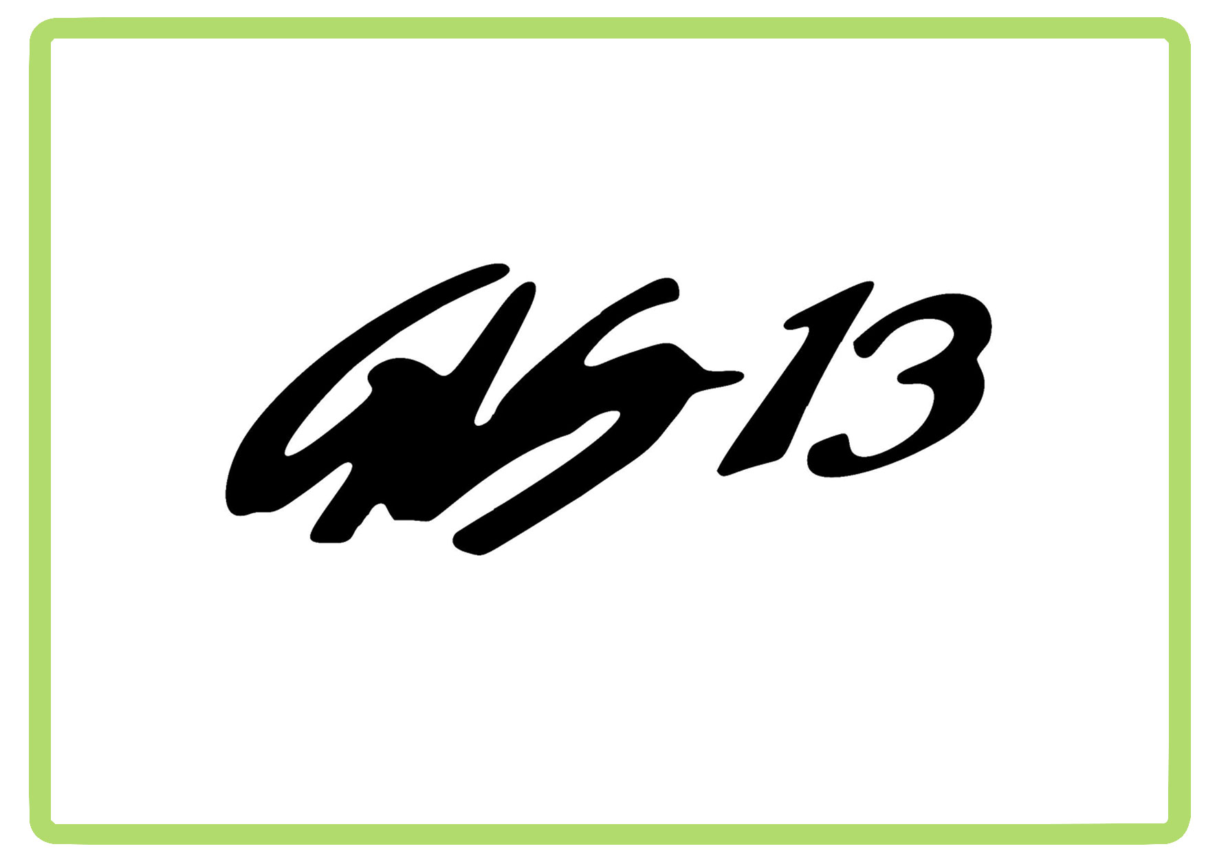 Boston Whaler GLS 13 logo sticker