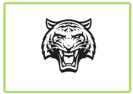 Tijger sticker design 4