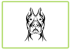 Pitbull sticker design 2