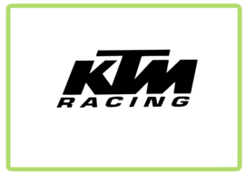 KTM racing sticker