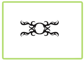 Tribal sticker design 47