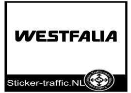 Westfalia caravan sticker