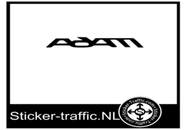 Opel Adam sticker