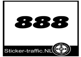 Ducati 888 sticker