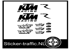 KTM Racing Set Stickers DUKE KTM Tank Motor 13 stickers