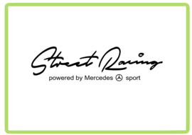 Mercedes street racing sticker