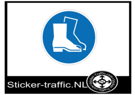 Veiligheidschoenen sticker