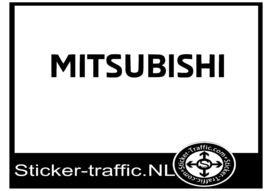 Mitsubishi sticker