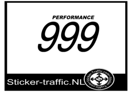 Ducati performance 999 sticker