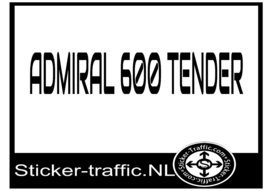 Admiral 600 Tender sticker