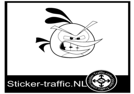 Angry Birds design 7 sticker