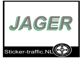 Jager sticker