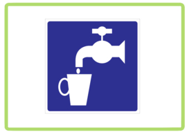 Drinkwater sticker
