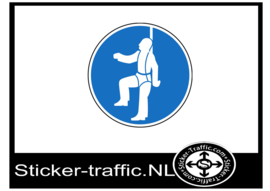 Valbescherming sticker