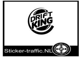 Drift king sticker