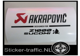 Akrapovic Z1000 Sugomi Sticker