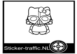 Hello Kitty design 3 sticker