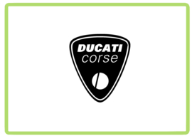 Ducati Corse logo sticker