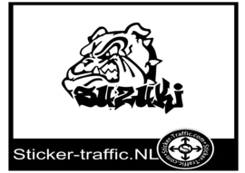 Suzuki bulldog sticker